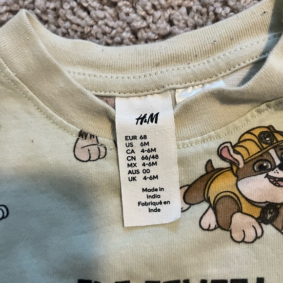 H&M Paw Patrol shirts - Picture 2 of 4